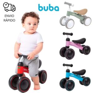 Dê uma olhada em Bicicleta Equilíbrio Infantil Andador Sem Pedal 4 Rodas Bebê Buba e Calesita por R$99,90 - R$188,90. Compre na Shopee agora!