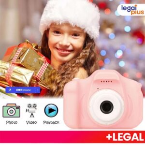 Dê uma olhada em Mini-câmera digital de 2 polegadas com tela HD recarregável para crianças Brinquedos fotográficos fofos com câmera de brinquedo para o exterior para presentes infantis por R$37,88 - R$43,99. Compre na Shopee agora!