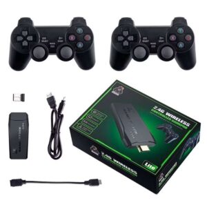 Dê uma olhada em Videogame Stick 10mil Jogos, 2 Controles Sem Fio Console Portatil Jogos Retro Antigo por R$94,99. Compre na Shopee agora!